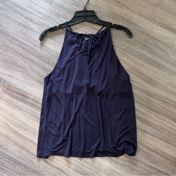 H&M Navy Knit Tank Top - Picture 2 of 4
